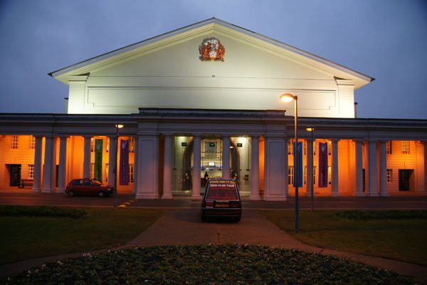 De Montfort Hall at Night