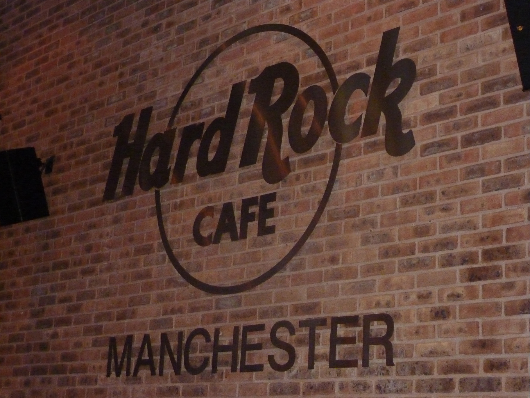Inside Hard Rock Cafe, Manchester