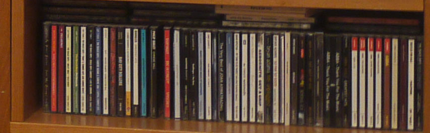 CD Shelf (Top Blues Recordings Divider)