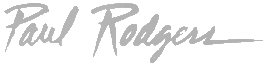 Link to PAUL RODGERS Website
